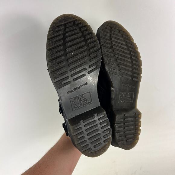 Dr. Martens 1461 Bow Oxford Women's 6 Black Smooth Leather Lace Up Comfort Shoes - Picture 8 of 10